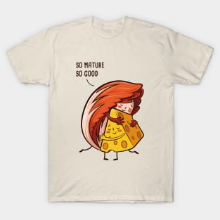 So Mature So Good. Kimchi and Cheese Hugs T-Shirt